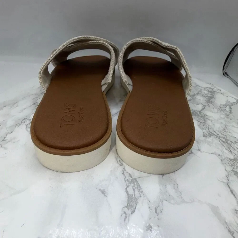 TOMS Natural Yarn Dye Mae Crossover Sandal-10